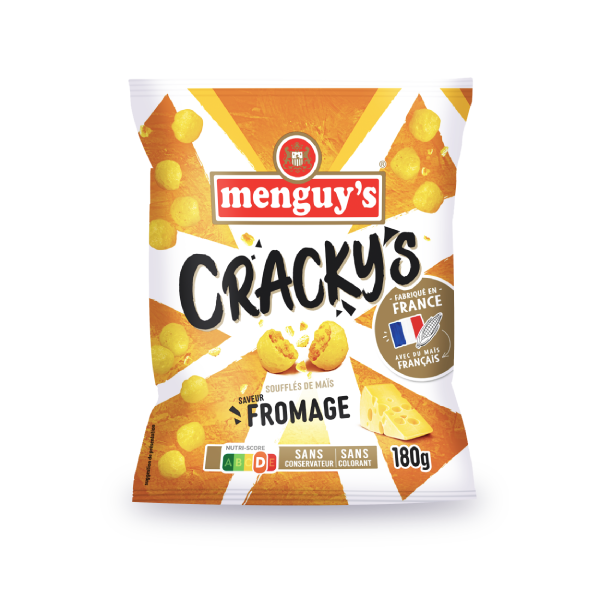 Cracky's - Soufflé de maïs Fromage 180g