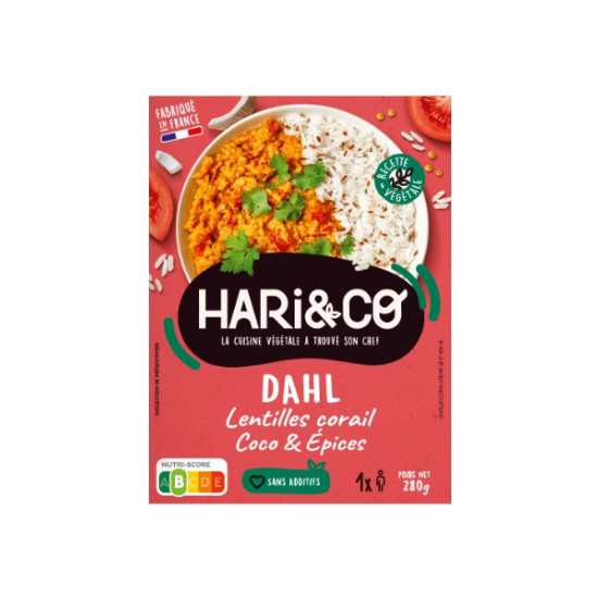 Dahl de lentilles corail