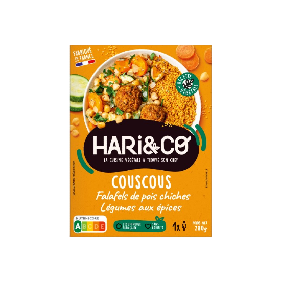 Couscous aux falafels