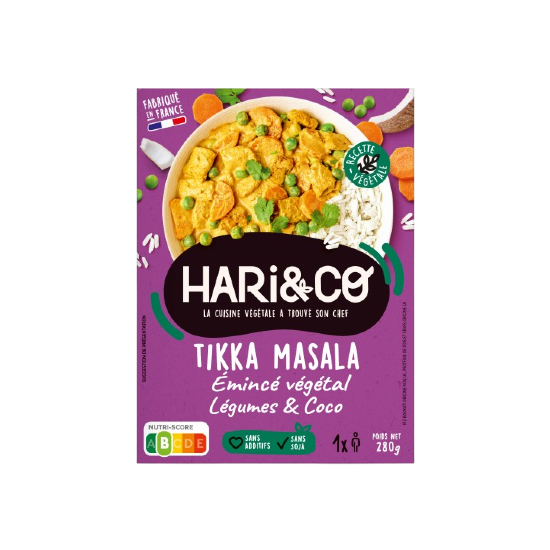 Tikka masala végétal
