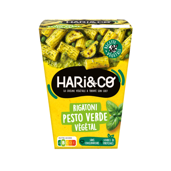 Rigatoni Pesto Verde Végétal