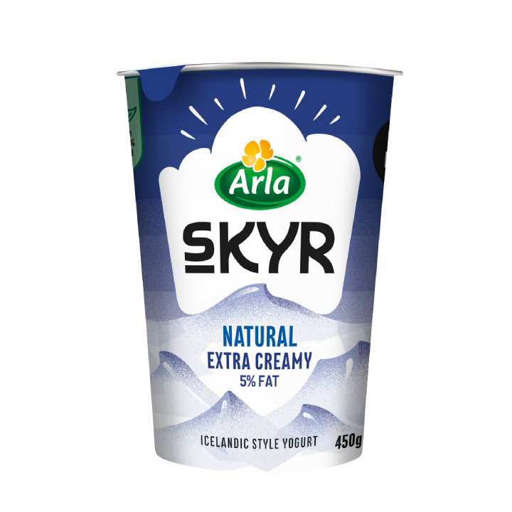 Arla Skyr Icelandic Style High Protein Creamy Natural Yogurt 450g