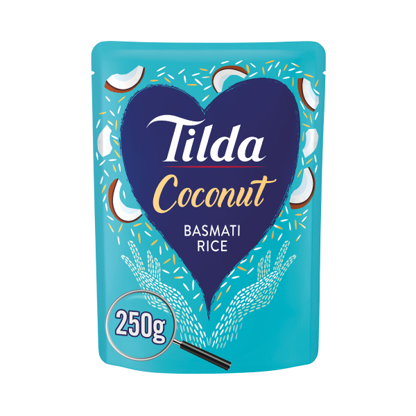 Tilda Microwave Coconut Basmati Rice 250g