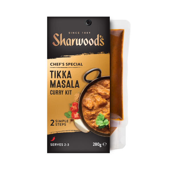 Sharwood's Tikka Masala Indian Curry Sauce Kit 280g