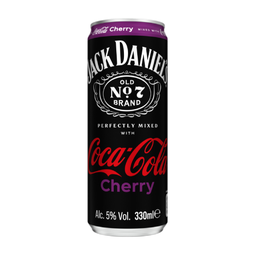 Jack Daniel's & Coca-Cola Cherry 330ml