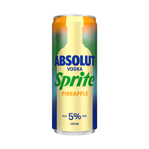 Absolut & Sprite Pineapple 250ml