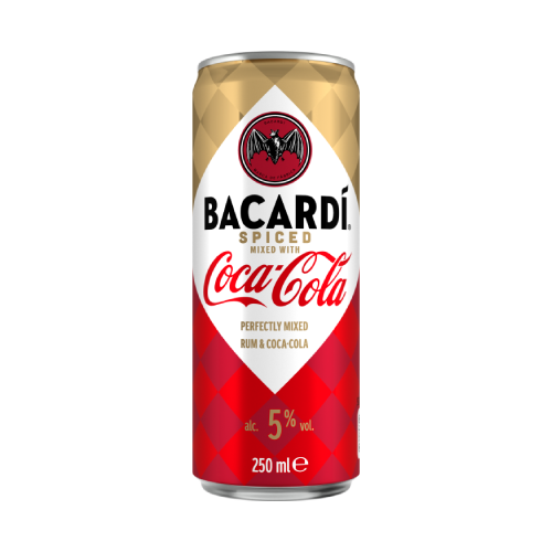 Bacardi Spiced & Coca-Cola 250ml