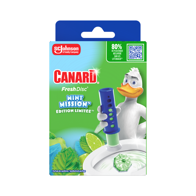 Kit applicateur Canard Fresh Disc édition limitée Mint Mission