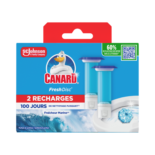 Recharges Canard Fresh Disc Fraîcheur Marine