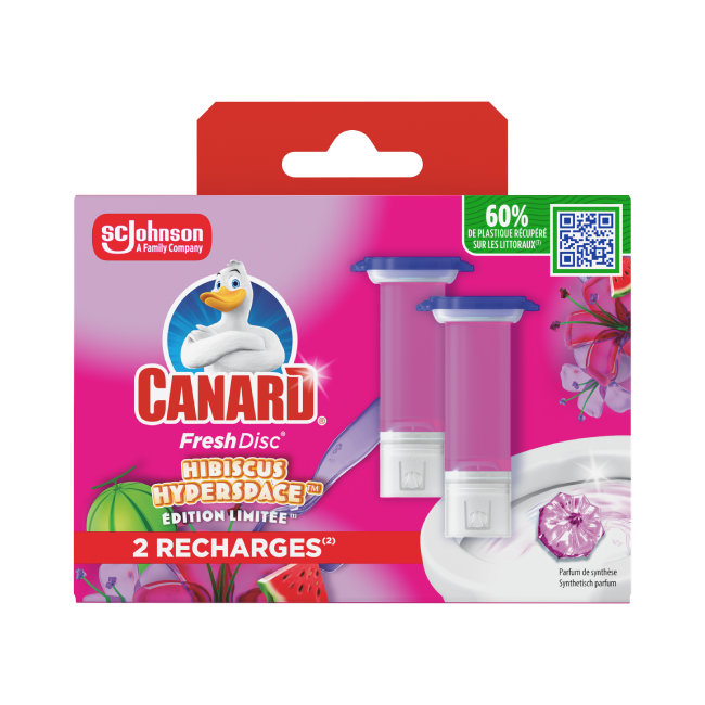 Recharges Canard Fresh Disc édition limitée Hibiscus Hyperspace