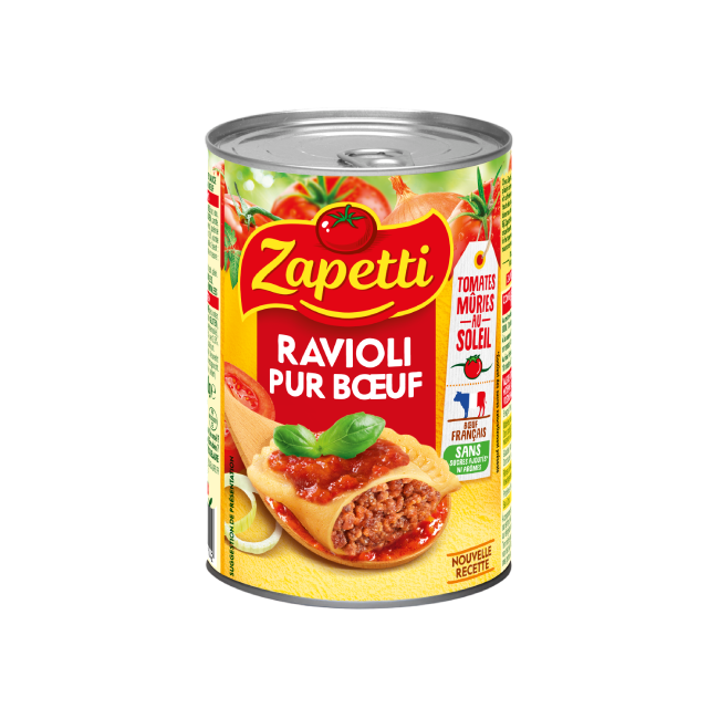 Ravioli Pur Bœuf 400g