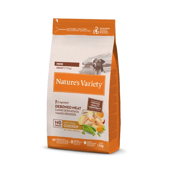 No Grain Adulte Mini Poulet 1,5kg