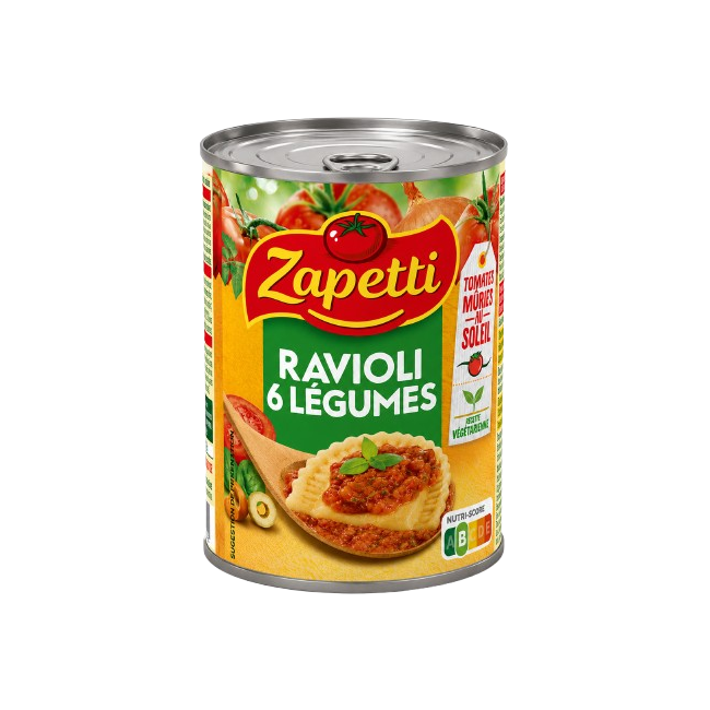 Ravioli 6 Légumes 400g