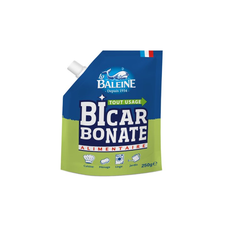 Doypack 250g bicarbonate La Baleine