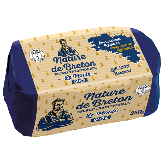 Beurre Moulé Traditionnel Doux 250g