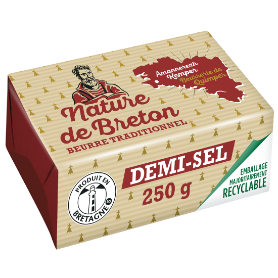 Beurre Traditionnel Demi-sel 250g