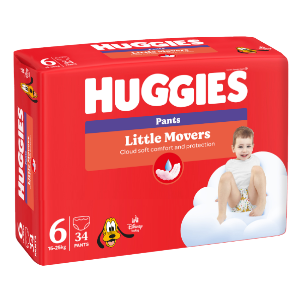 Culottes Huggies Little Movers Taille 6