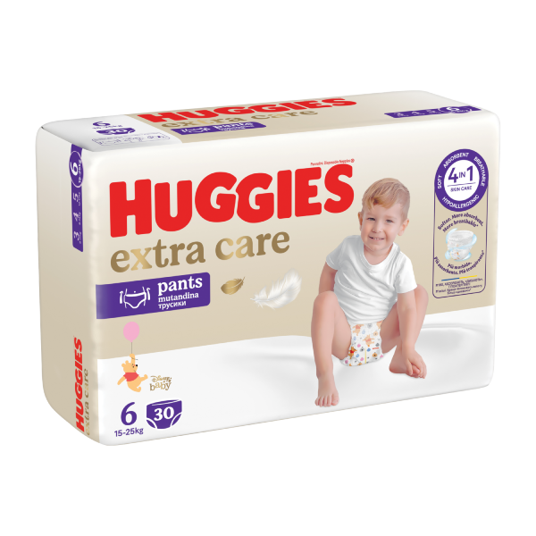 Culottes Huggies Extra Care taille 6
