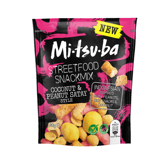 Coconut Satay Style Snack Mix 140g