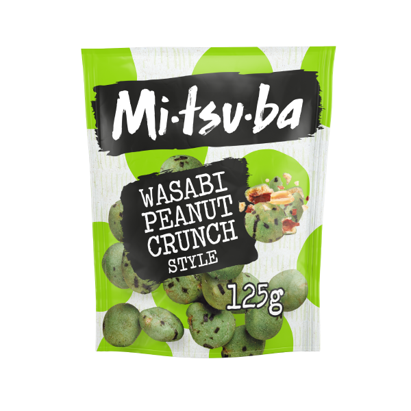 Mitsuba Wasabi Peanut Crunch 125g