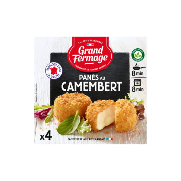 Panés au camembert