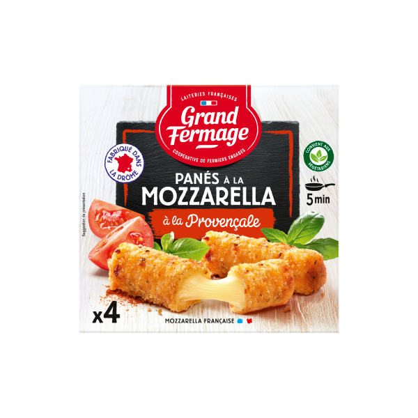 Panés à la mozzarella