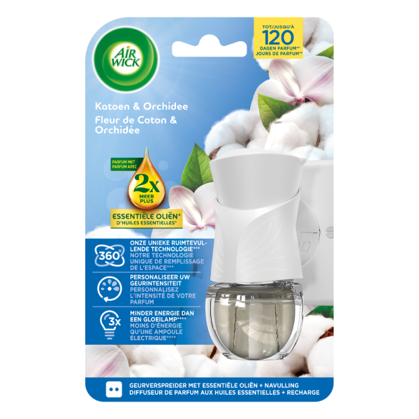 Diffuseur Électrique Coton & Orchidée