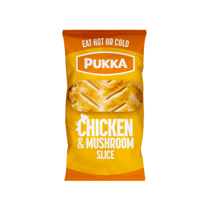 Pukka Chicken & Mushroom Slice 140g