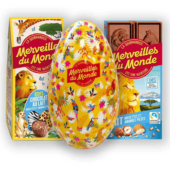 10 lots de Pâques Merveilles du Monde à gagner !