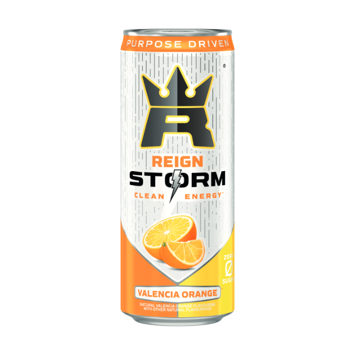 Reign Storm Valencia Orange 355ml