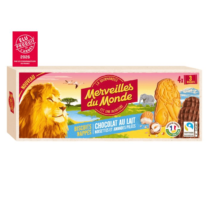 Biscuits animaux nappés - Produit de l'année