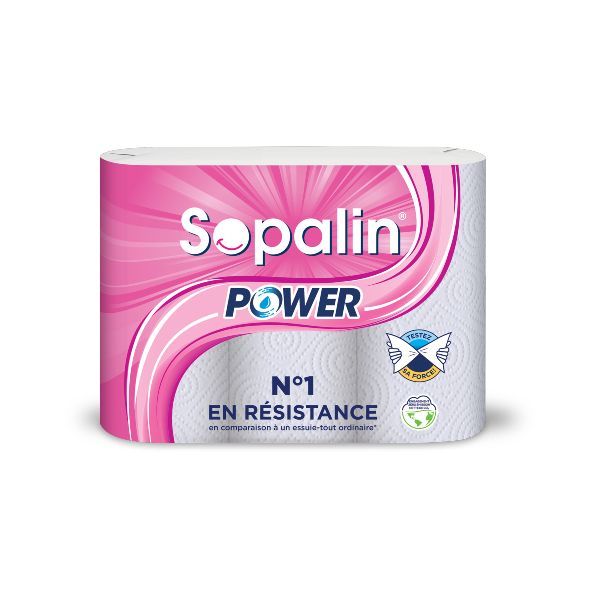 Sopalin Power x3 rouleaux classiques 
