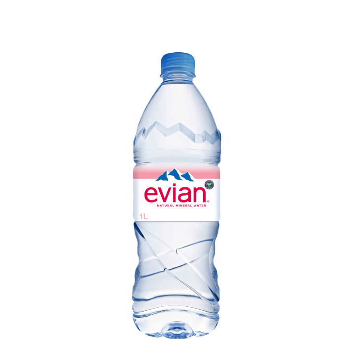 evian Still Mineral Water 1L