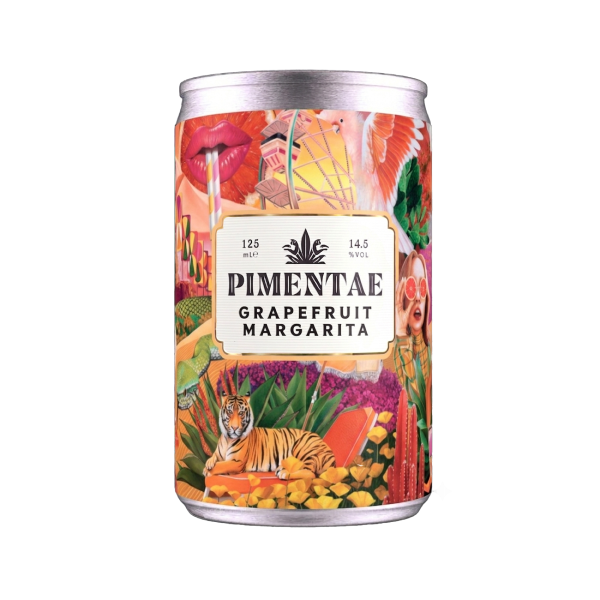 Pimentae Grapefruit Margarita Can