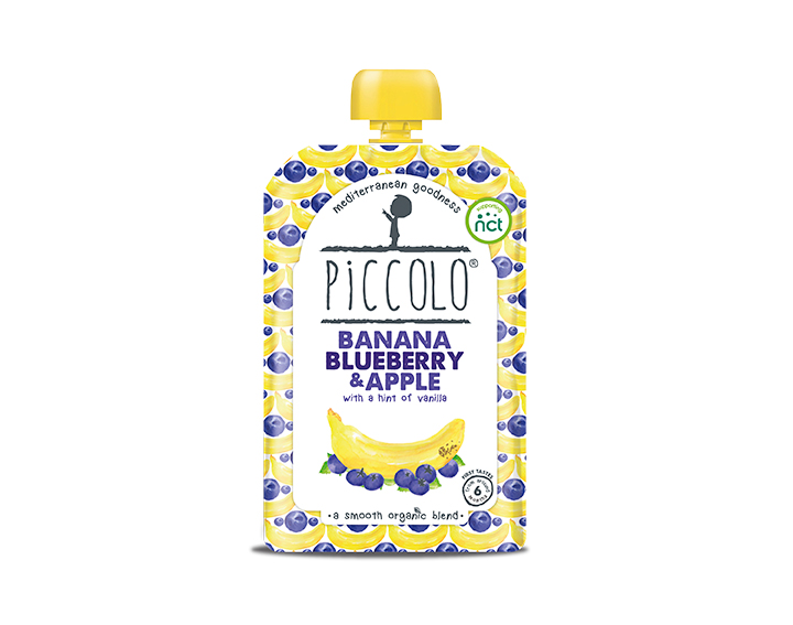 Organic Banana, Blueberry & Apple with Vanilla