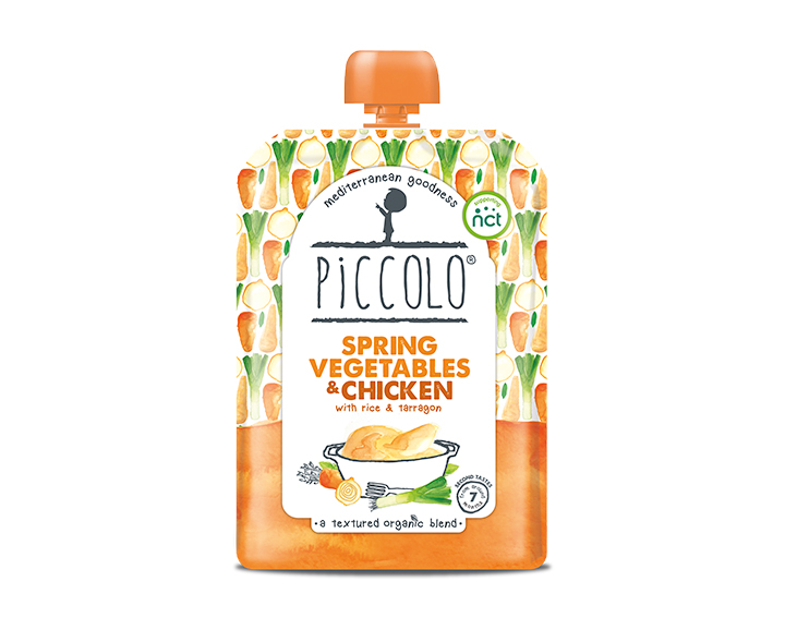 Organic Spring Vegetables & Chicken
