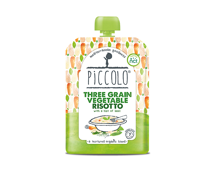 Organic 3 Grain Risotto with Basil Pesto