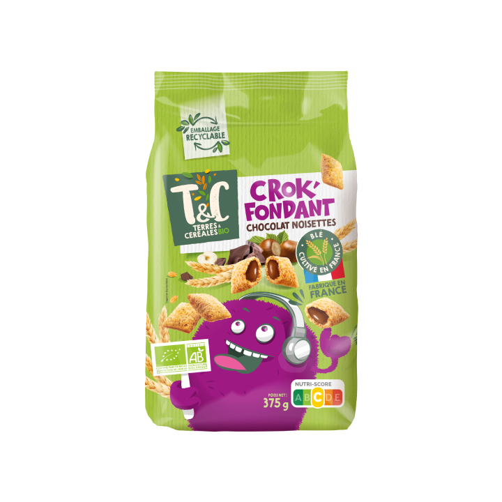 Crok' fondant chocolat noisettes 375 g