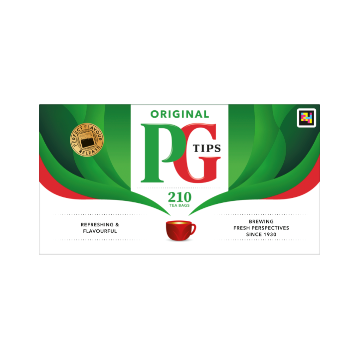 PG Tips Original Black Tea 210 Tea Bags