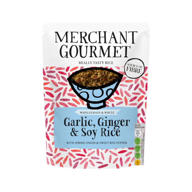 Garlic, Ginger & Soy Rice