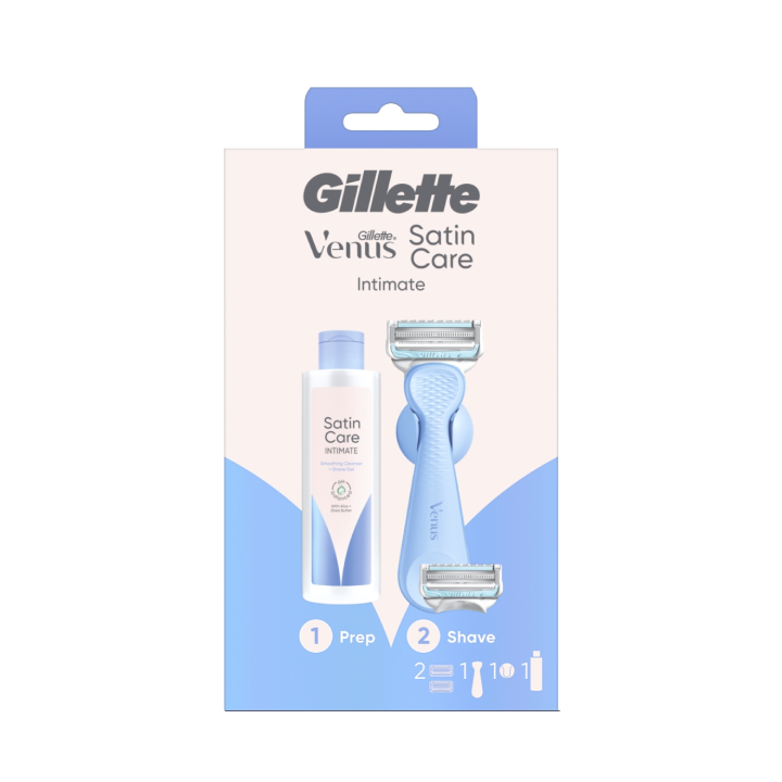 Starterkit Gillette Venus pour le maillot - Rasoir 2 rech avec  Nettoyant Satin Care