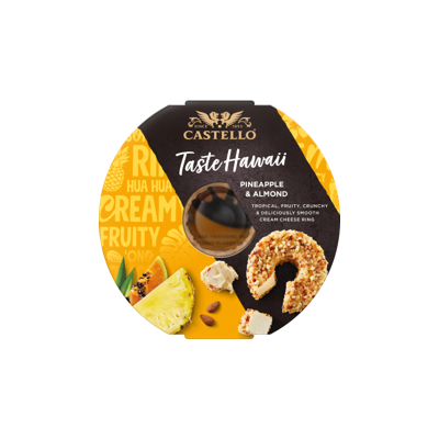 Castello Pineapple & Almond Cream Cheese Ring