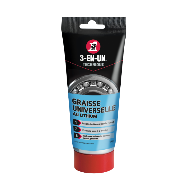 3-EN-UN Graisse universelle au Lithium 150 g