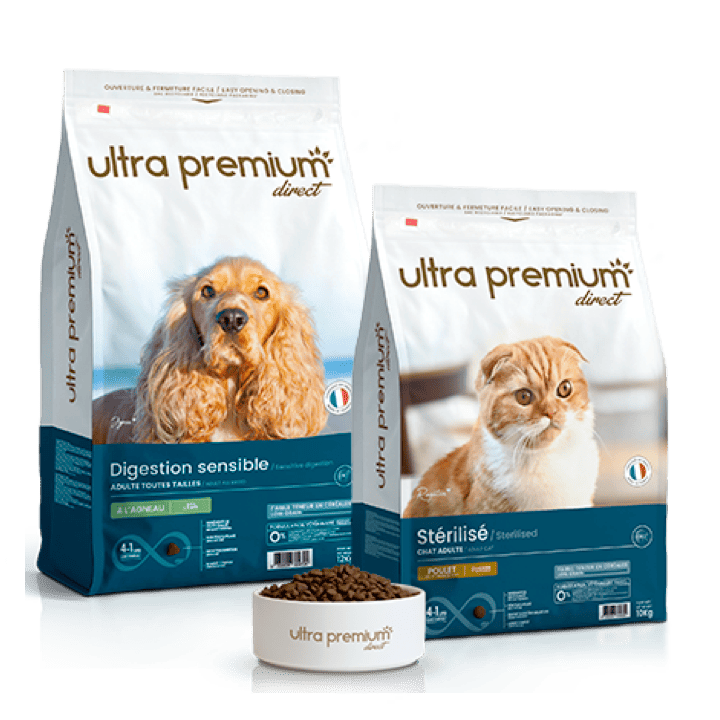 Croquettes premium chien & chat