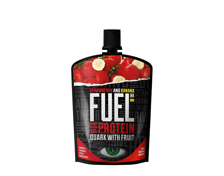 Strawberry & Banana pouch 150g