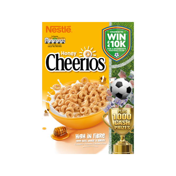 Cheerios Honey 370g-575g