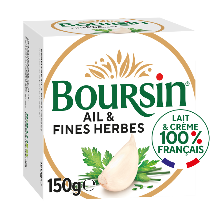 Boursin Ail & Fines Herbes 150G