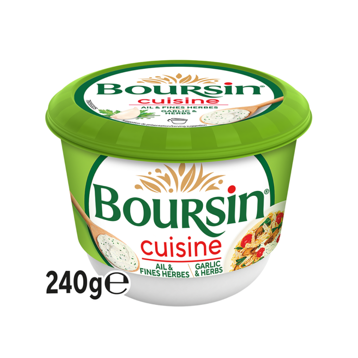 Boursin Cuisine Ail & Fines Herbes 240g