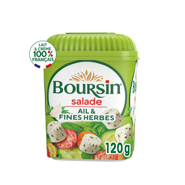 Boursin Salade Ail & Fines Herbes 120g
