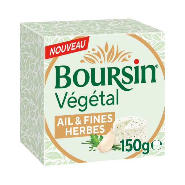 Boursin Végétal Ail & Fines Herbes 150G